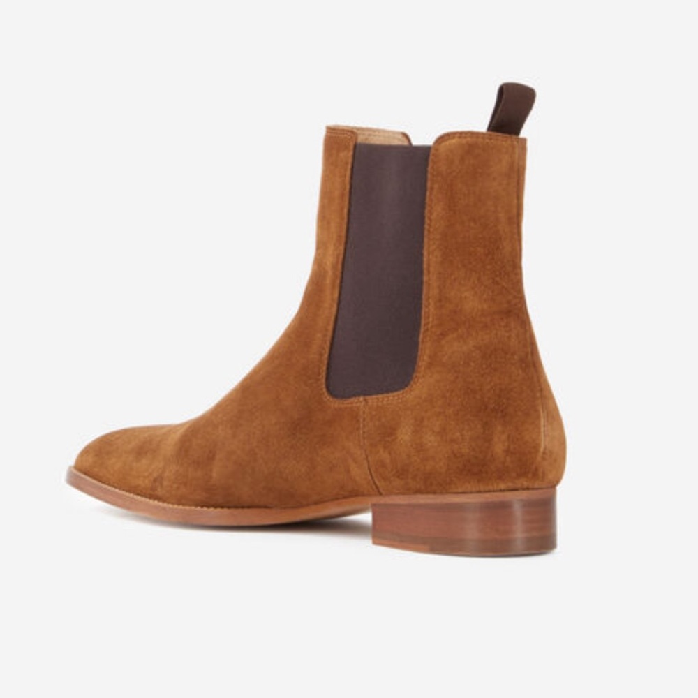 The Kooples Brown suede leather Chelsea boots, BRAND NEW $495 retail